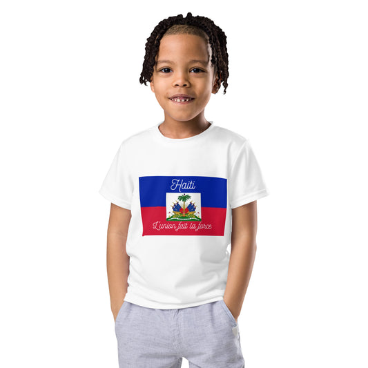 Kids crew neck t-shirt